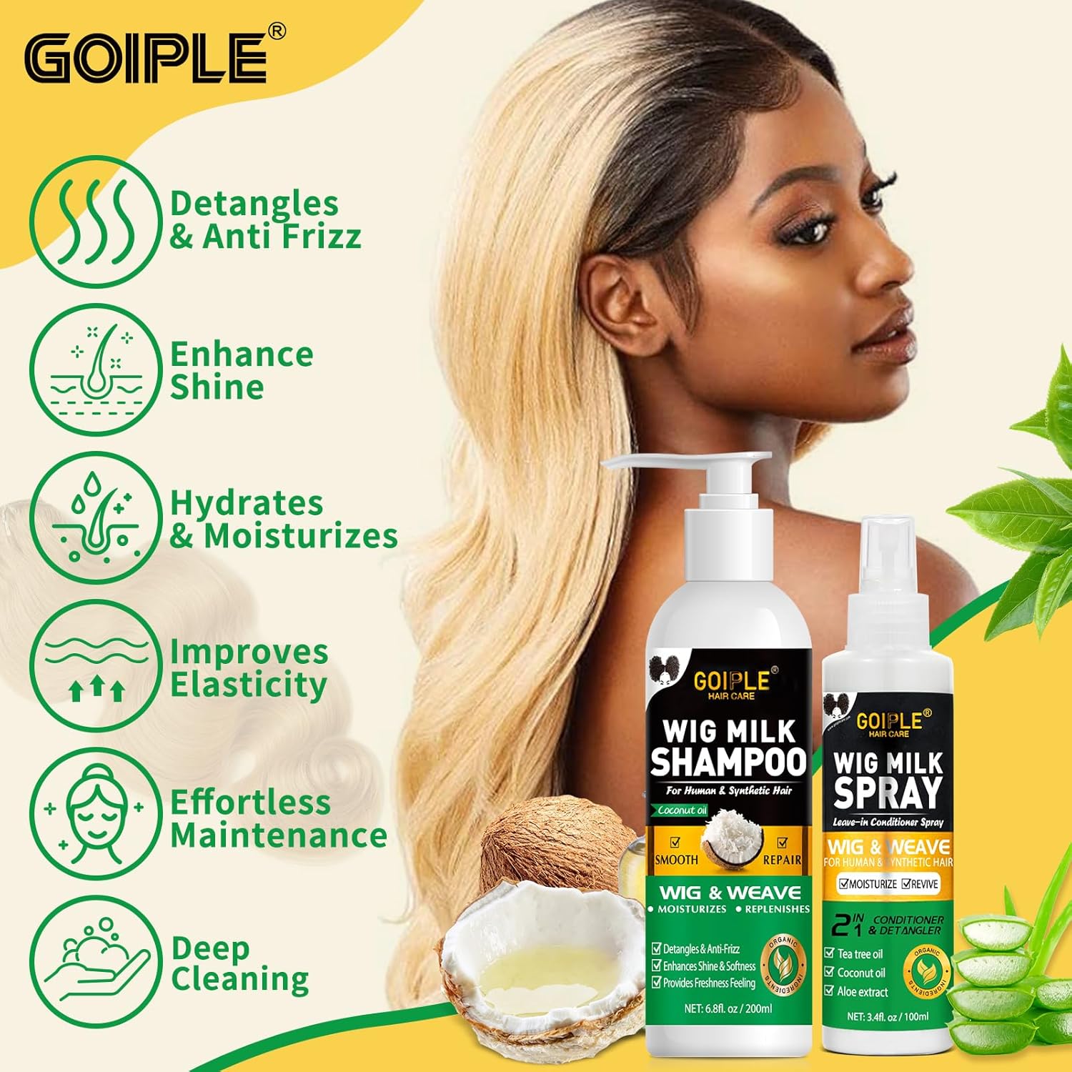 طقم العناية بالشعر المستعار 3  - مراجعة Hair Care Products وسعره