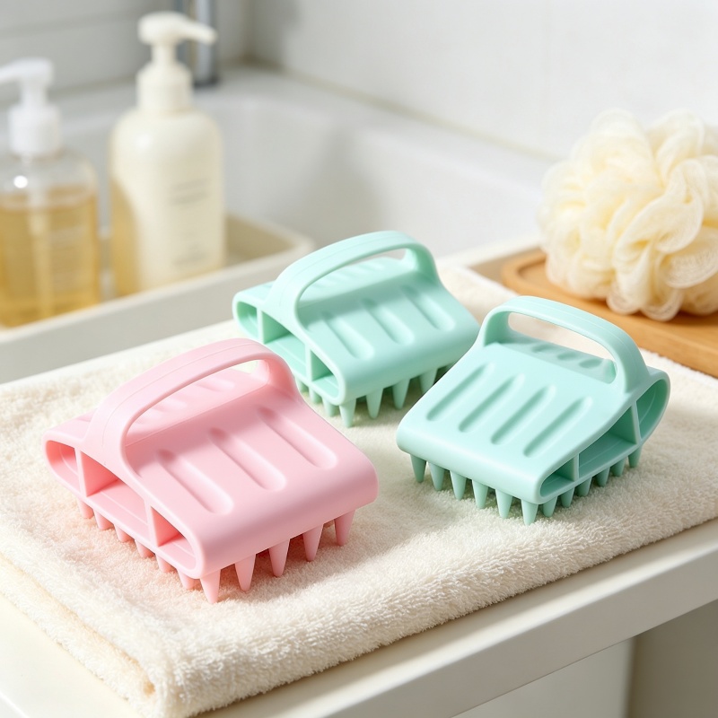فرشاة شامبو سيليكون لتدليك فرو - مراجعة Hair Care Products وسعره