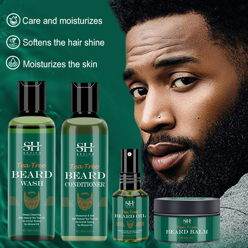 مجموعة زيت اللحية لشجرة الشاي  - مراجعة Hair Care Organic وسعره